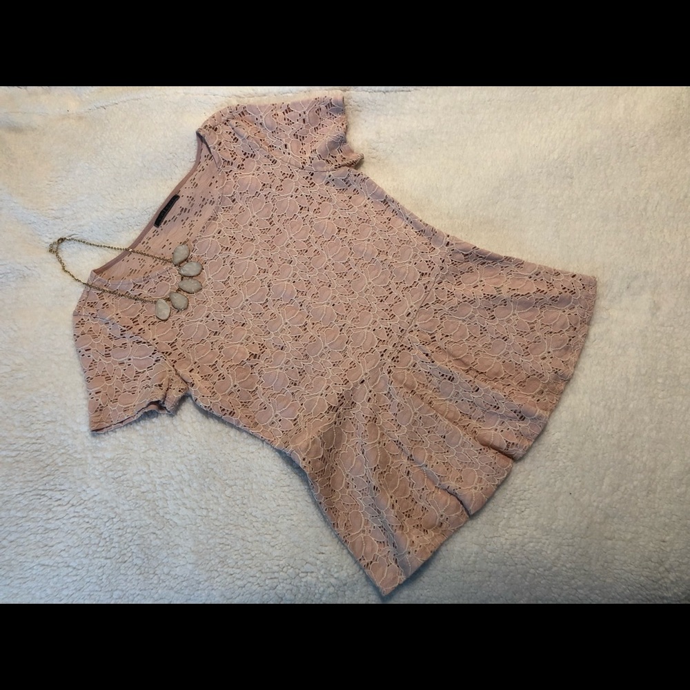 Velvet by Graham & Spencer Pink Blouse